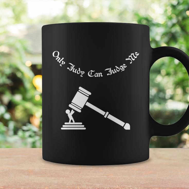 Only Judy Can Judge Me Graphic Design Printed Casual Daily Basic Coffee Mug Gifts ideas
