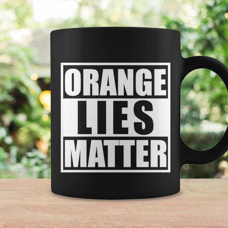 Orange Lies Matter Resist Anti Trump Coffee Mug Gifts ideas