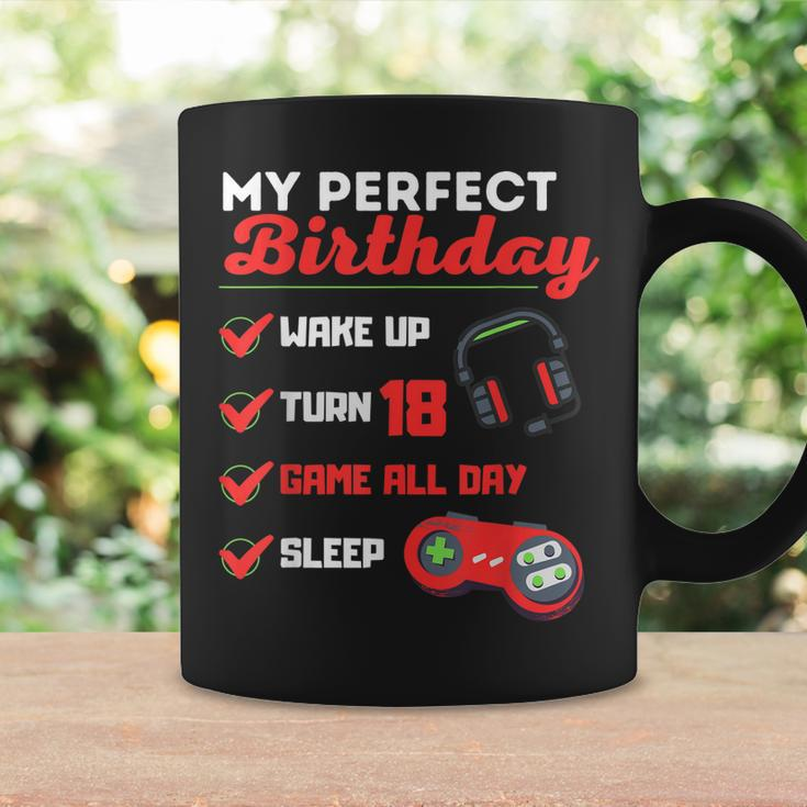 Perfekter 18Th Birthday Gamer Boy Gamer Coffee Mug Gifts ideas