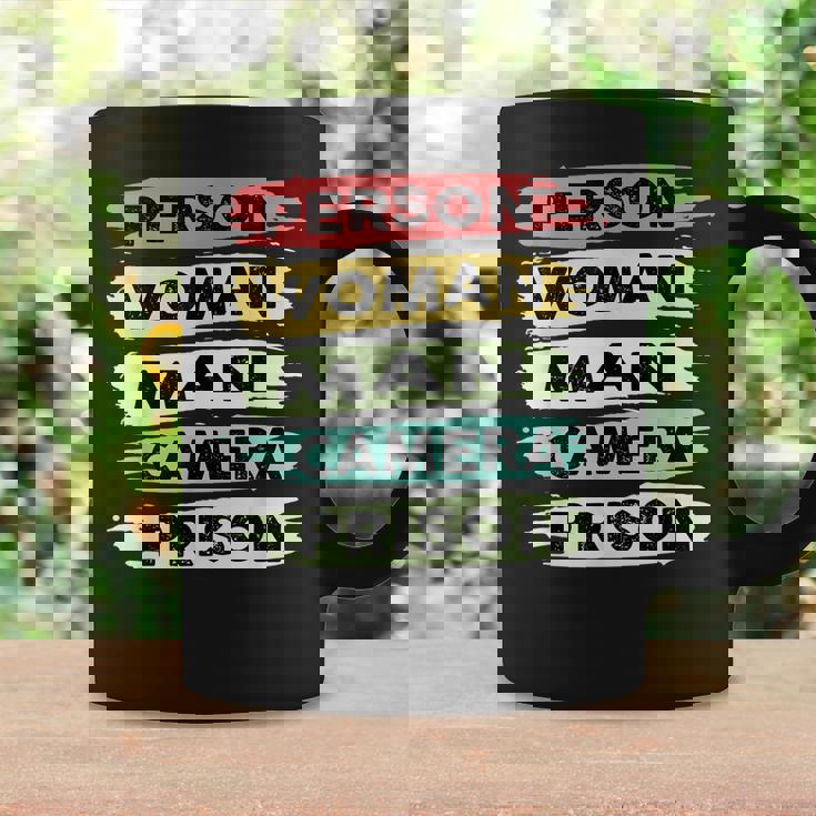 Person Woman Man Camera Prison Coffee Mug Gifts ideas