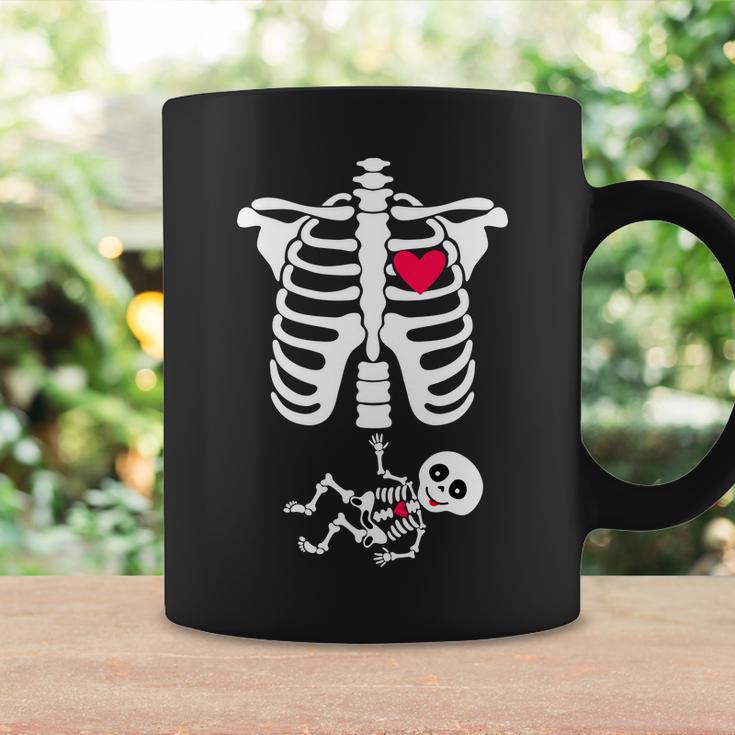 Pregnant Skeleton Ribcage With Baby Costume Coffee Mug Gifts ideas