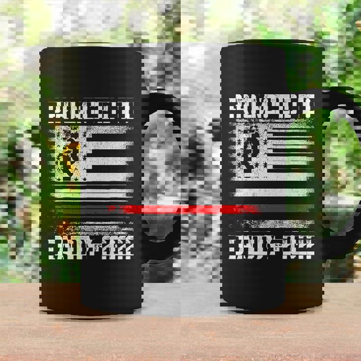 Promoted To Daddy 2022 First Time Fathers Day New Dad Gifts Tshirt Coffee Mug Gifts ideas