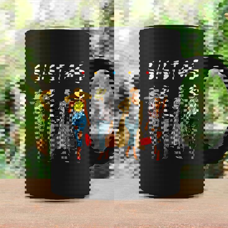 Proud Black Sistas Queen Melanin Afro African American Women Coffee Mug Gifts ideas