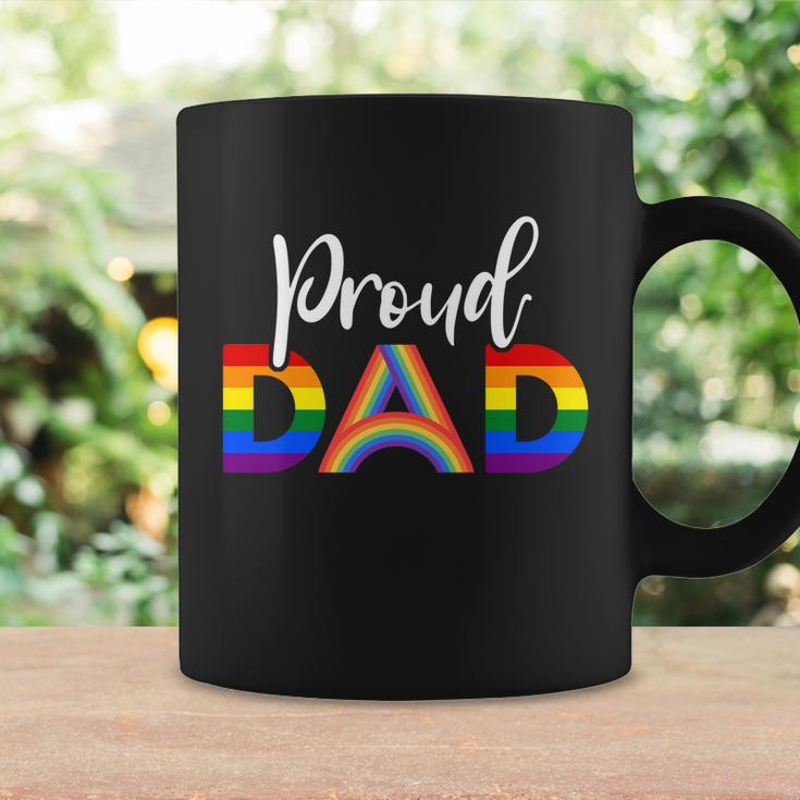 Proud Dad Lgbt Gay Pride Month Lgbtq Parent Funny Gift Coffee Mug Gifts ideas