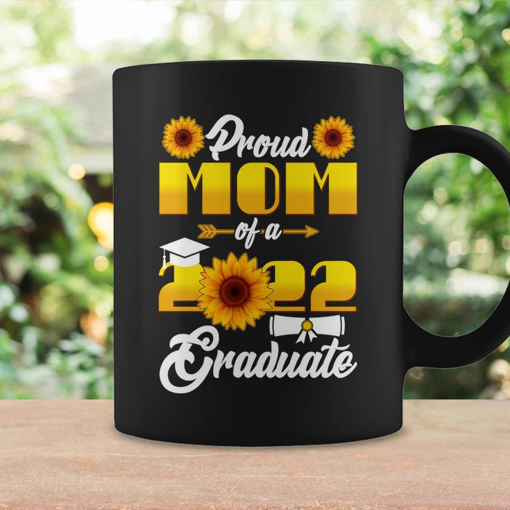 Proud Mom Of A 2022 Graduate Sunflowers Tshirt Coffee Mug Gifts ideas