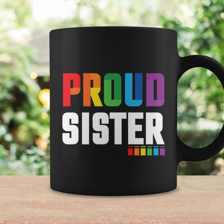 Proud Sister Gay Pride Month Lbgt Coffee Mug Gifts ideas