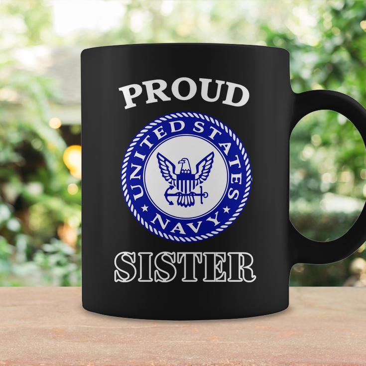 Proud United States Navy Sister Coffee Mug Gifts ideas