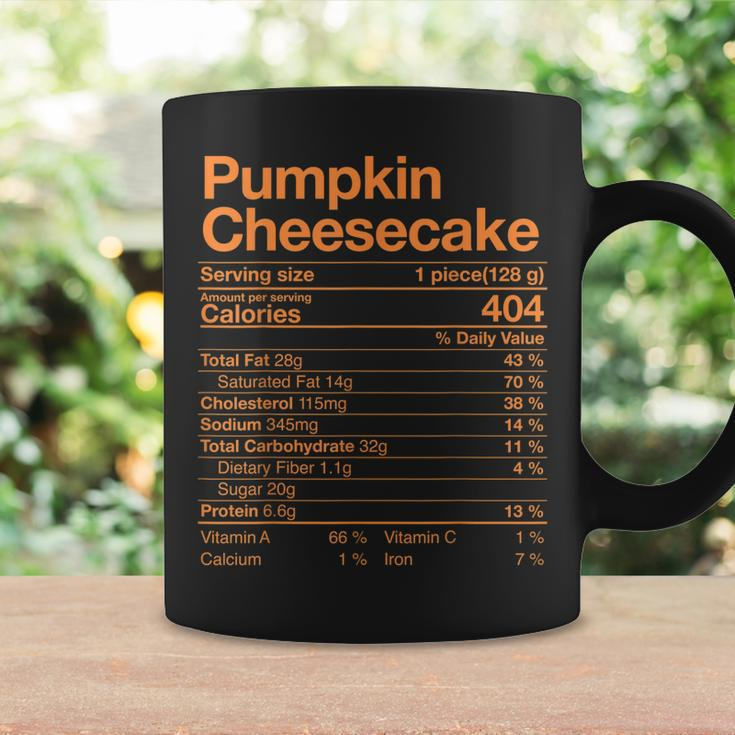 Pumpkin Cheesecake Nutrition Facts Thanksgiving Turkey Day V2 Coffee Mug Gifts ideas