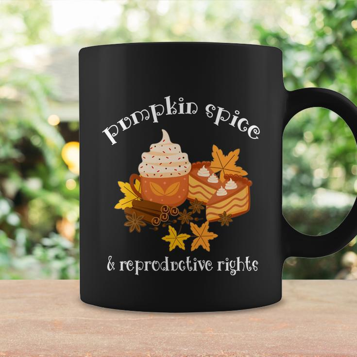 Pumpkin Spice And Reproductive Rights Fall Coffee Feminist Gift Coffee Mug Gifts ideas