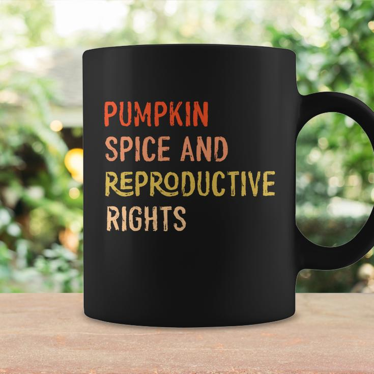 Pumpkin Spice And Reproductive Rights Fall Feminist Choice Gift V4 Coffee Mug Gifts ideas