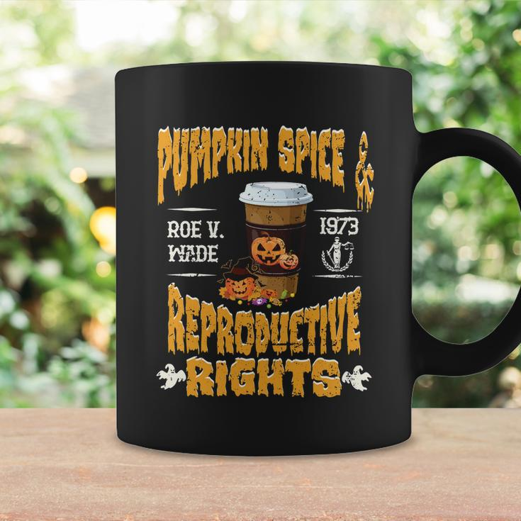 Pumpkin Spice And Reproductive Rights Fall Feminist Choice Gift V5 Coffee Mug Gifts ideas