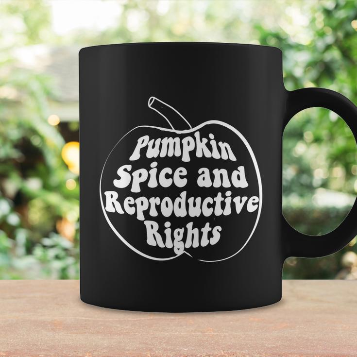 Pumpkin Spice And Reproductive Rights Fall Feminist Choice Gift V6 Coffee Mug Gifts ideas