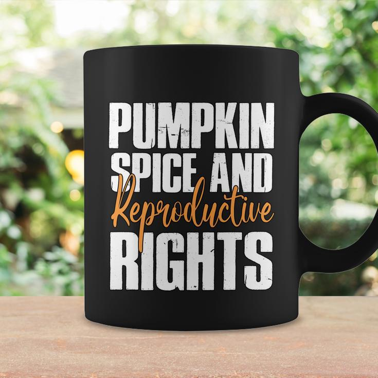 Pumpkin Spice And Reproductive Rights Feminist Fall Gift Coffee Mug Gifts ideas