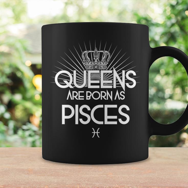 Queens Are Born As Pisces T-Shirt Graphic Design Printed Casual Daily Basic Coffee Mug Gifts ideas