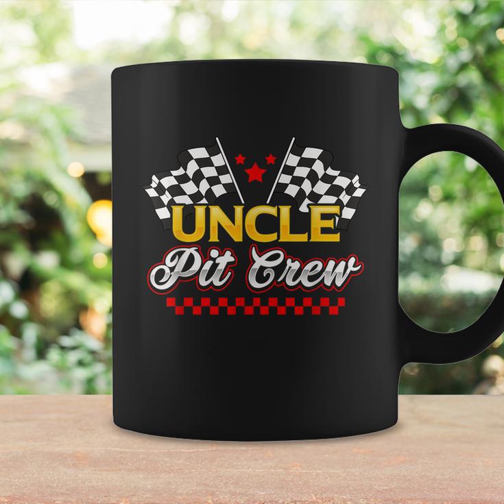 Race Car Birthday Party Racing Family Uncle Pit Crew Coffee Mug Gifts ideas