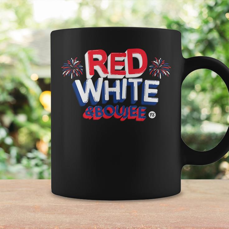 Red White And Boujee Funny 4Th Of July Patriotic July Fourth V2 Coffee Mug Gifts ideas