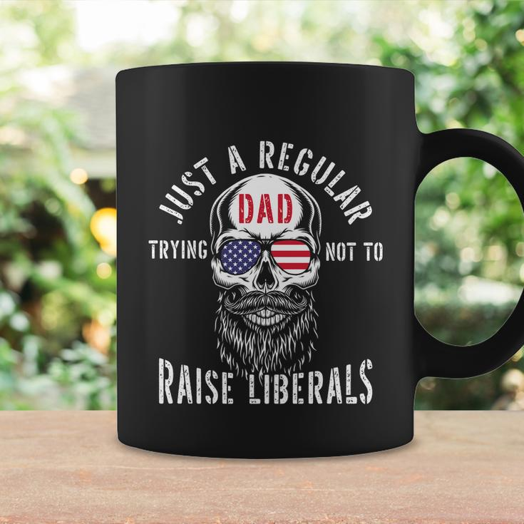 Republican Just A Regular Dad Trying Not To Raise Liberals Gift Tshirt Coffee Mug Gifts ideas
