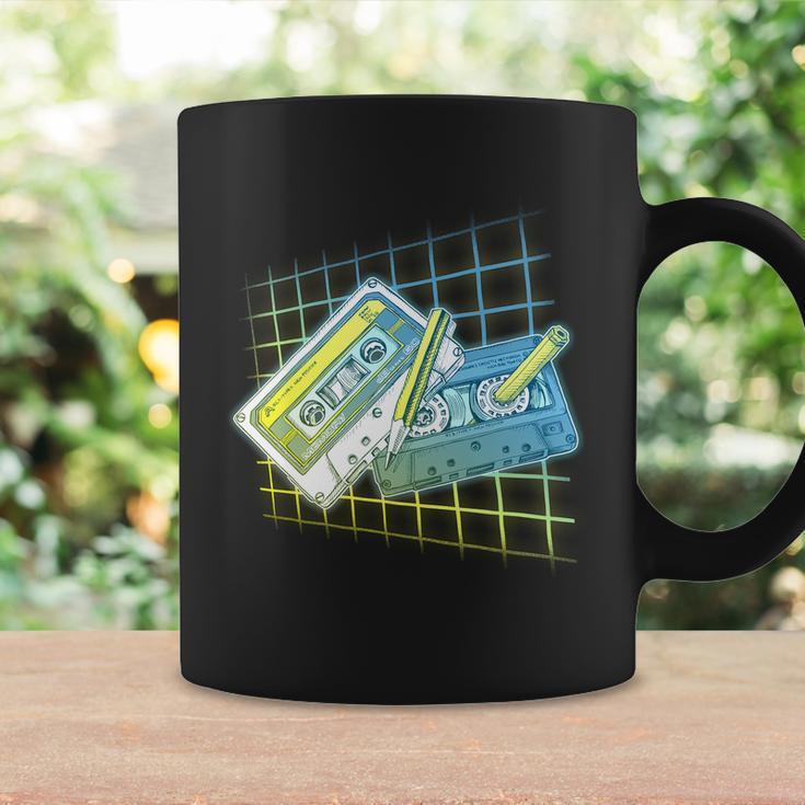 Retro 80S Rewind Cassette Tapes Broken Pencil Coffee Mug Gifts ideas