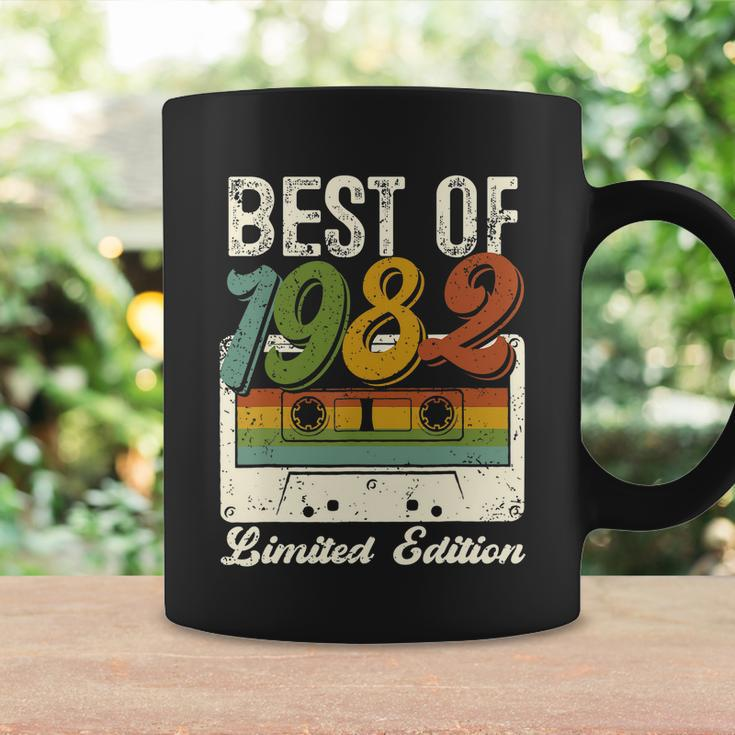 Retro Best Of 1982 Cassette Tape 40Th Birthday Decorations Coffee Mug Gifts ideas