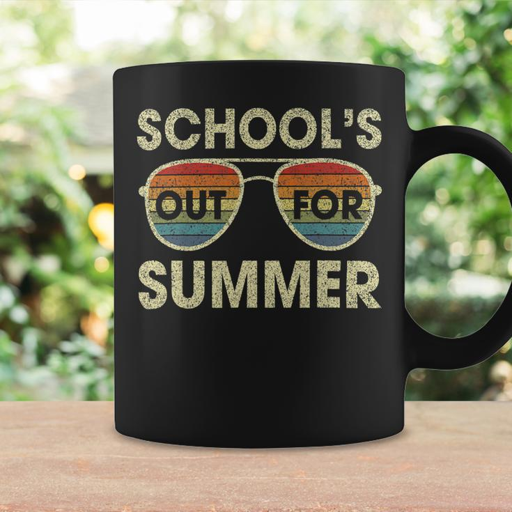 Retro Last Day Of School Schools Out For Summer Teacher V2 Coffee Mug Gifts ideas