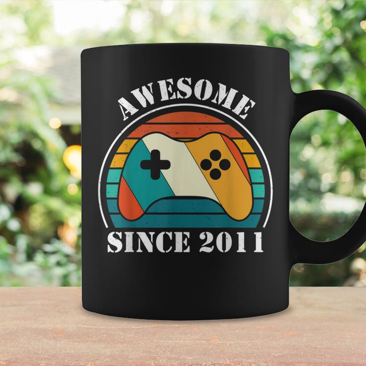 Retro Vintage Since 2011 11Th Birthday 11 Years Gamer Coffee Mug Gifts ideas
