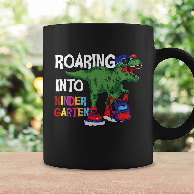 Roaring Into Kindergarten Dinosaur Back To School Coffee Mug Gifts ideas