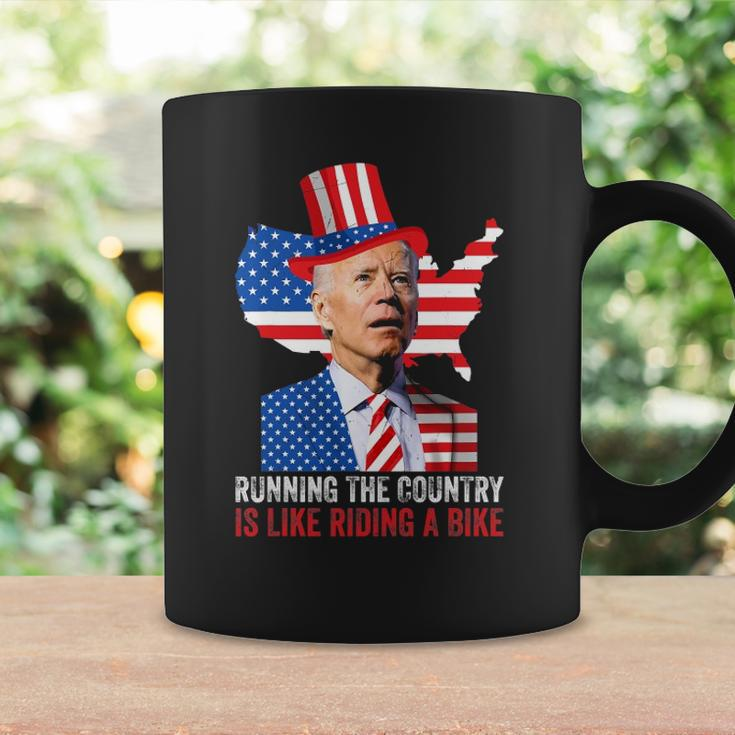 Running The Country Is Like Riding A Bike Anti Biden Coffee Mug Gifts ideas