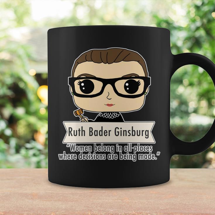 Ruth Bader Ginsburg Cute Cartoon Quote Coffee Mug Gifts ideas