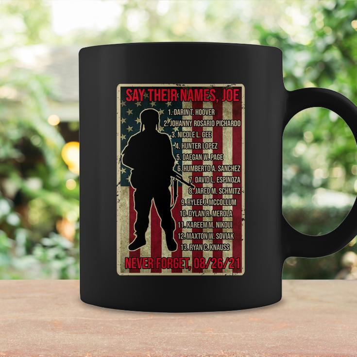 Say Their Names Joe Of 13 Fallen Soldiers Tribute Tshirt Coffee Mug Gifts ideas