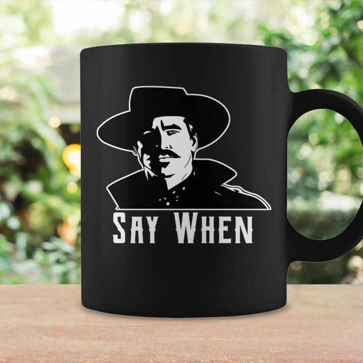 Say When Classic Movie Quote Coffee Mug Gifts ideas