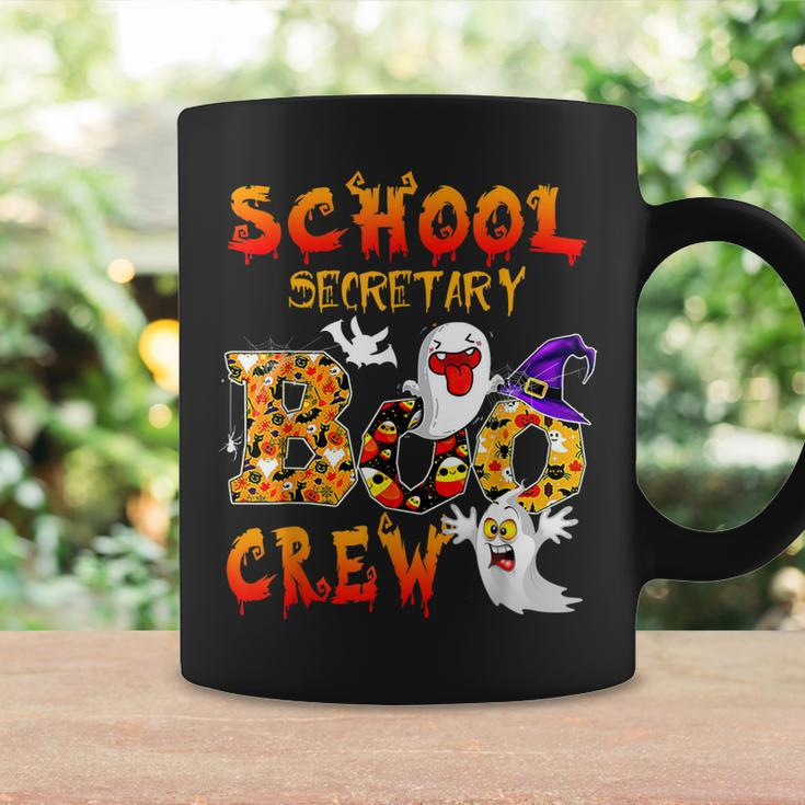 School Secretary Boo Crew Halloween School Men Women Kid Coffee Mug Gifts ideas