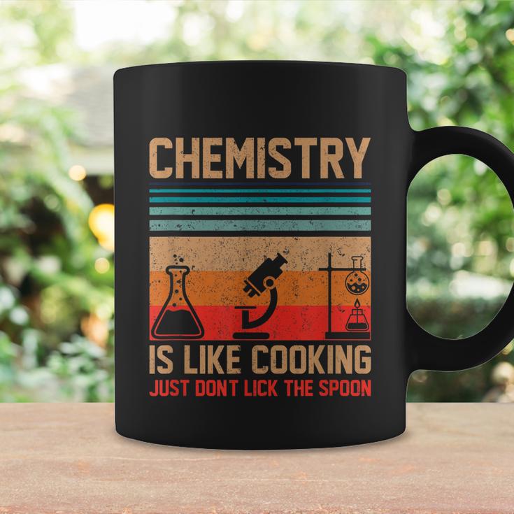 Science Chemistry Is Like Cooking Just Dont Lick The Spoon Coffee Mug Gifts ideas