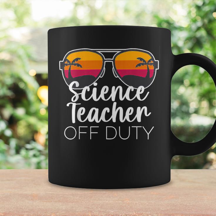 Science Teacher Off Duty Sunglasses Beach Sunset V2 Coffee Mug Gifts ideas