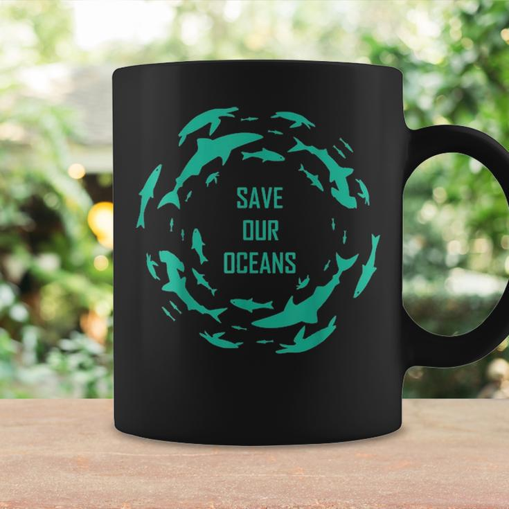 Shark Save Our Oceans Sharks Scuba Diver Gift  Coffee Mug Gifts ideas