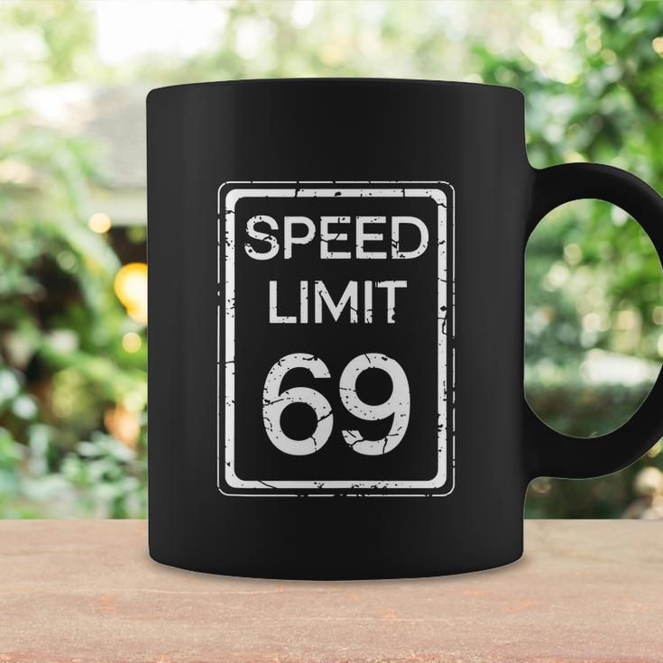 Speed Limit 69 Funny Cute Joke Adult Fun Humor Distressed Coffee Mug Gifts ideas