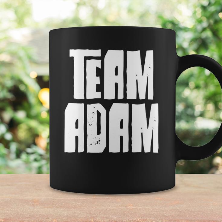 Team Adam Son Dad Mom Husband Grandson Sports Family Group Coffee Mug Gifts ideas