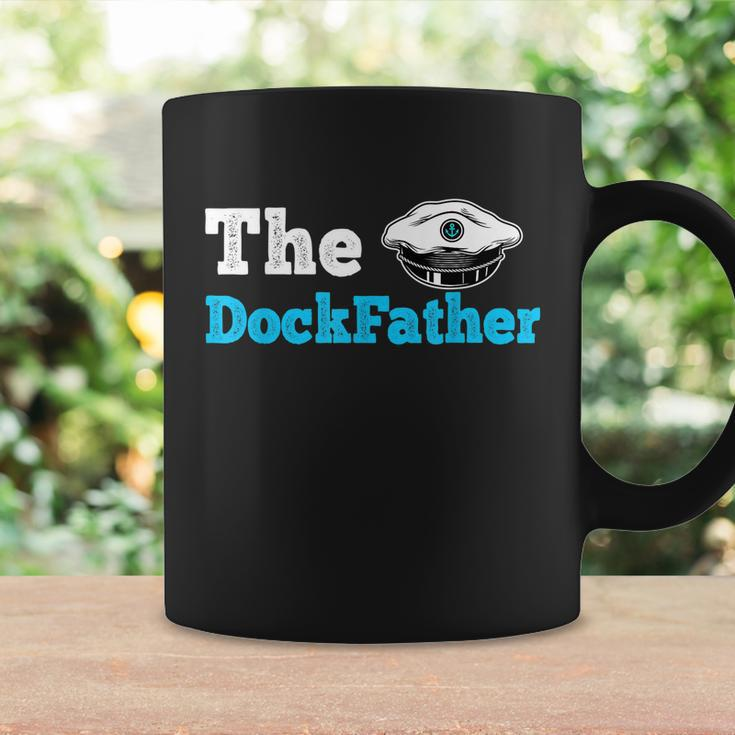 The Dockfather | Funny Boating Fishing Boat Dad Captain Coffee Mug Gifts ideas
