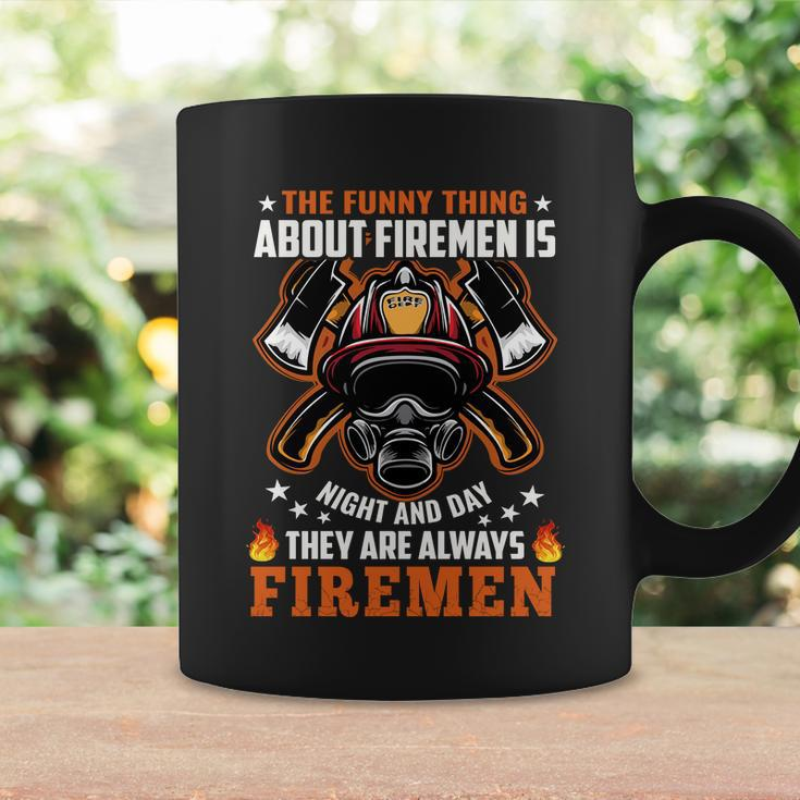 The Funny Thing About Firemen Firefighter Dad Gift Coffee Mug Gifts ideas