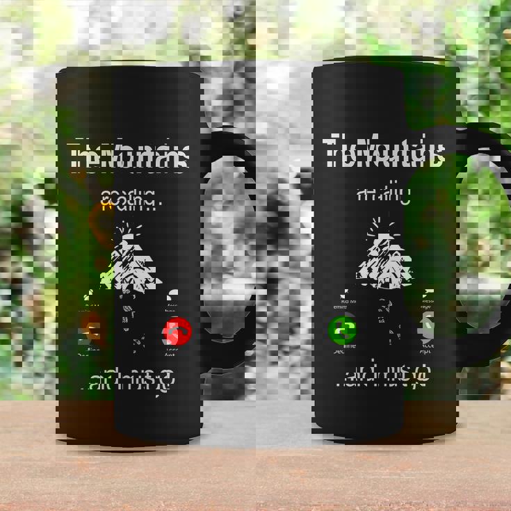 The Mountains Are Calling And I Must Go Hiking Coffee Mug Gifts ideas