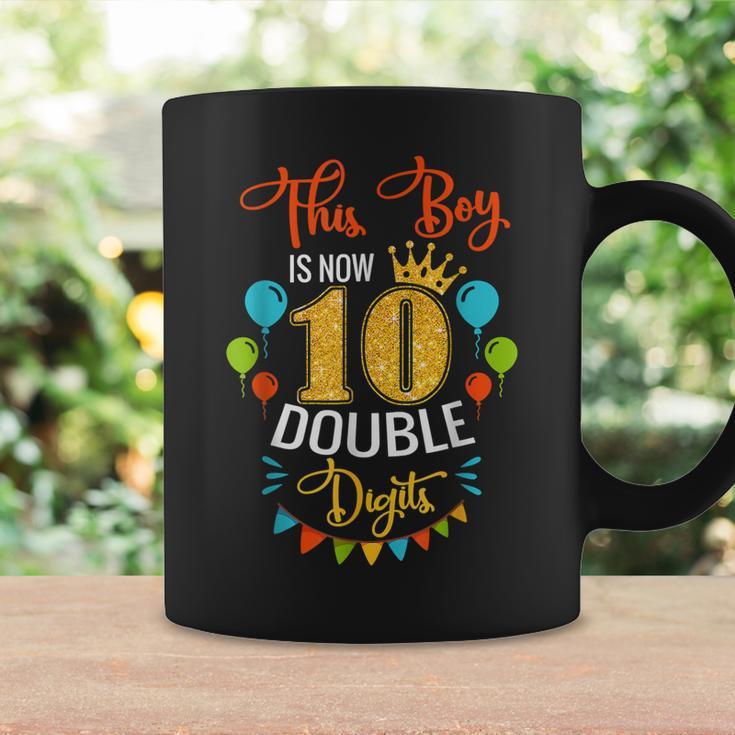 This Boy Is Now Double Digits Birthday Boy 10 Year Old Coffee Mug Gifts ideas