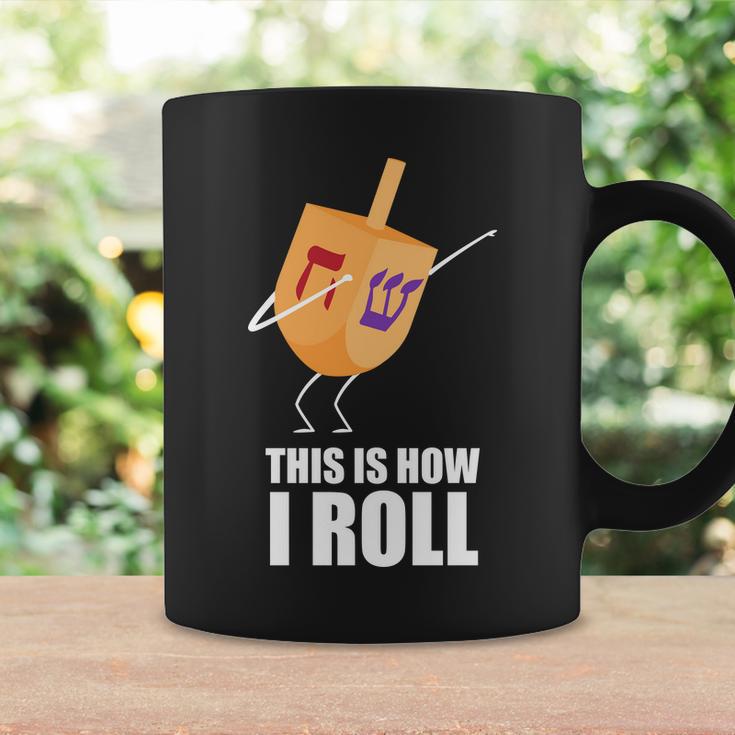 This Is How I Roll Dreidel Dabbing Chanukah Tshirt Coffee Mug Gifts ideas