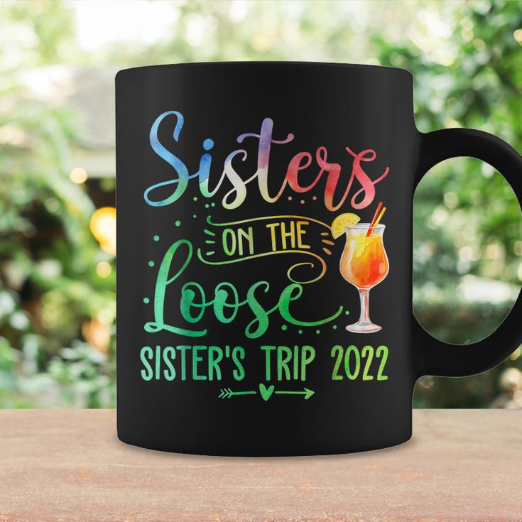 Tie Dye Sisters On The Loose Sisters Weekend Trip 2022 Coffee Mug Gifts ideas