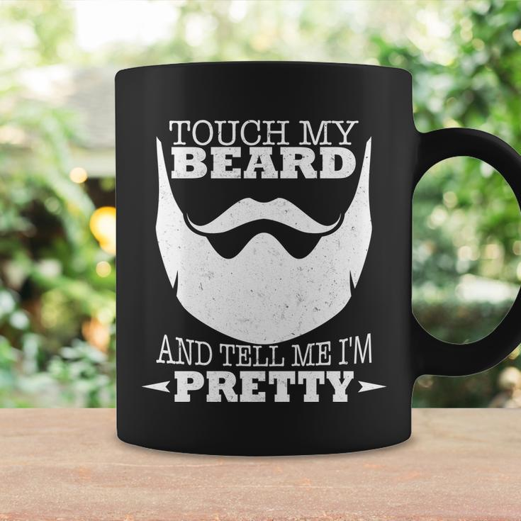 Touch My Beard And Tell Me Im Pretty Tshirt Coffee Mug Gifts ideas
