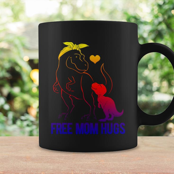Trans Free Mom Hugs Dinosaur Rex Mama Transgender Pride Meaningful Gift Coffee Mug Gifts ideas