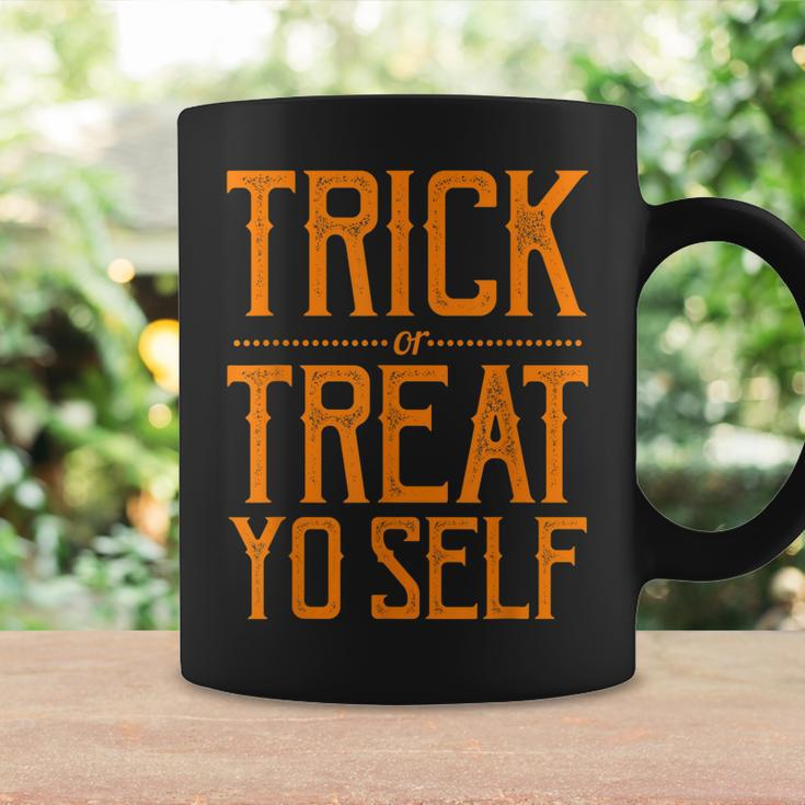 Trick Or Treat Yo Self Sassy Halloween Coffee Mug Gifts ideas