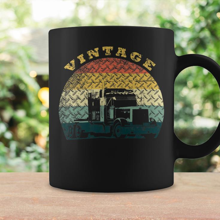 Trucker Truck Driver Vintage Trucker Coffee Mug Gifts ideas
