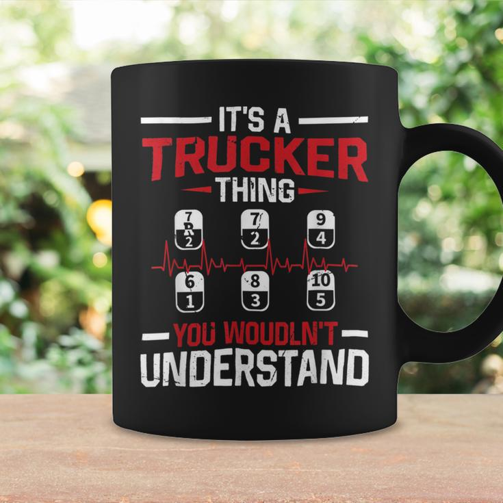 Trucker Trucker Accessories For Truck Driver Motor Lover Trucker_ V6 Coffee Mug Gifts ideas