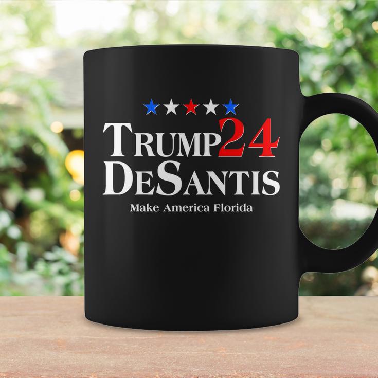 Trump Desantis 2024 Make America Florida Election Logo Tshirt Coffee Mug Gifts ideas