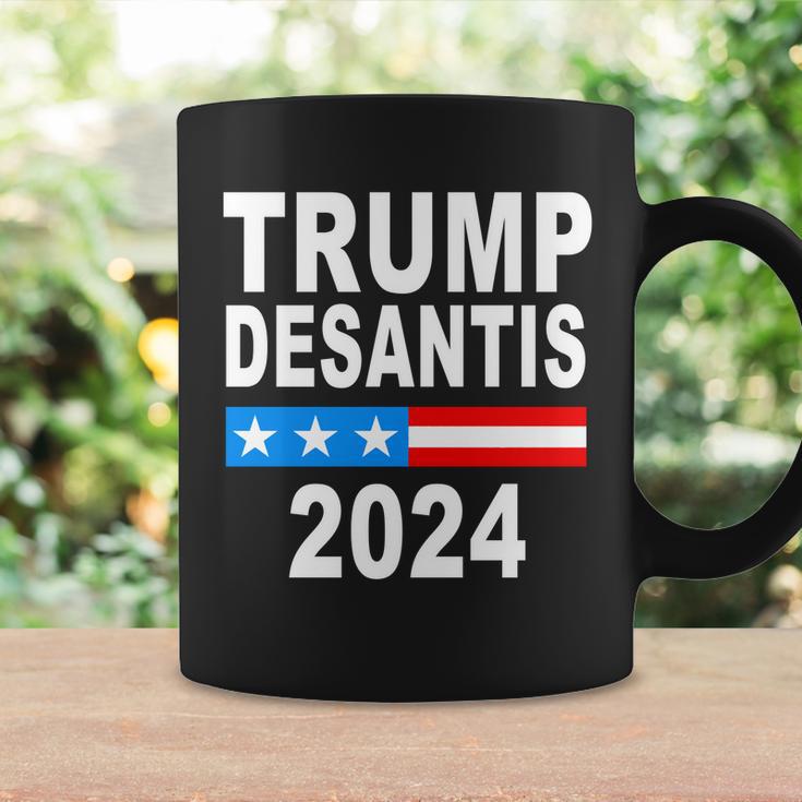 Trump Desantis 2024 Us Flag Tshirt Coffee Mug Gifts ideas