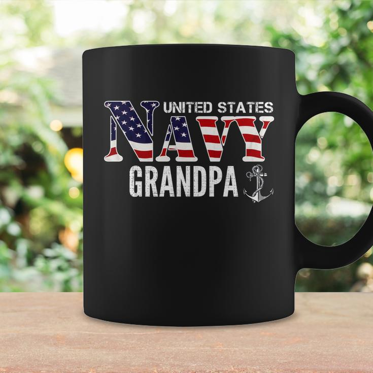 United States Vintage Navy With American Flag Grandpa Gift Great Gift Coffee Mug Gifts ideas